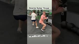 Reverse Rocker Throws for Softball and Baseball Outfielders. Lefty and Righty Demos!