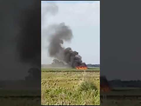 Se estrelló un avión en Villa Cañás (Santa Fé)