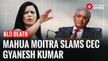 Mahua Moitra Slams CEC Gyanesh Kumar; Raises Questions After BLO’s Death