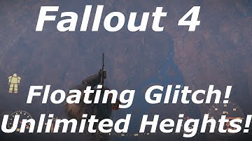Fallout 4 Floating Glitch / Exploit! Reach Unlimited Heights In The Sky! (Fallout 4 Glitches)