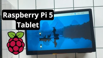 I made my own DIY tablet whit Raspberry Pi 5!