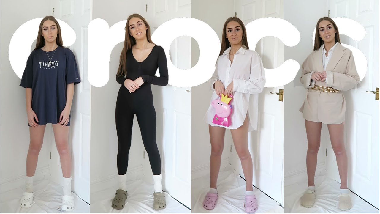 STYLING CROCS | OUTFIT IDEAS & HOW TO | WHAT TO WEAR - YouTube