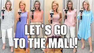 Spring/Summer Dressing Room Try On at Nordstrom &amp; Athleta | Fashion Over 50