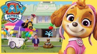 the pups save aces sinking plane paw patrol toy play episode for kids