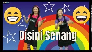 'DISINI SENANG' Bahasa Indonesia | Lagu anak anak | Lagu Sekolah Minggu