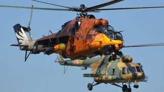 MH86 Helicopter Base demonstration flight over Tisza river, Szolnok 2011