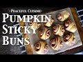 Pumpkin sticky buns (vegan) ☆ パンプキンシナモンロール