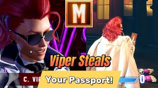 Street Fighter 6 - Modern C. Viper Arcade Intro!