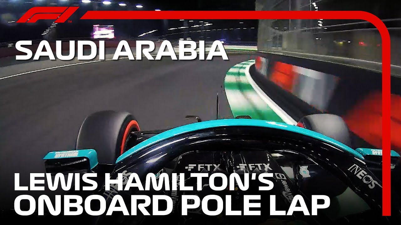 Lewis Hamilton takes Saudi Arabian F1 GP pole as Max Verstappen ...