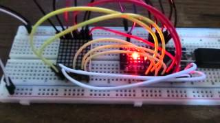 Hello World Led Matrix 8x8 1 Arduino only 788BS Matrix