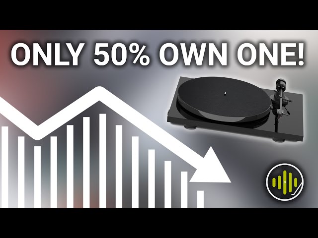 Only 50% of Record Buyers Own a Turntable: Vinyl Revival Ending? class=