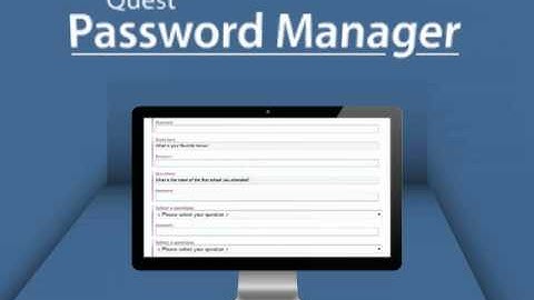Password Manager Introduction Video
