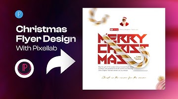 How to Design a Merry Christmas Flyer with Pixellab (Step by Step Tutorial)
