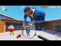 Franklin Becomes Tiny Franklin By Shinchan Mistake In GTA 5 | Paradox FTW