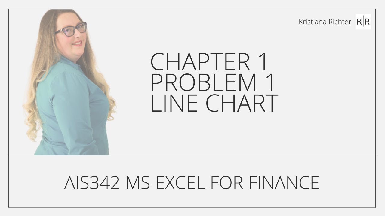 Chapter 1 Problem 1 Line Chart - YouTube
