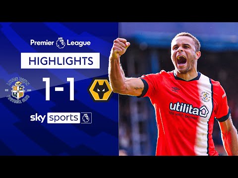 Morris scores controversial penalty as luton earn first pl point | luton 1-1 wolves | highlights
