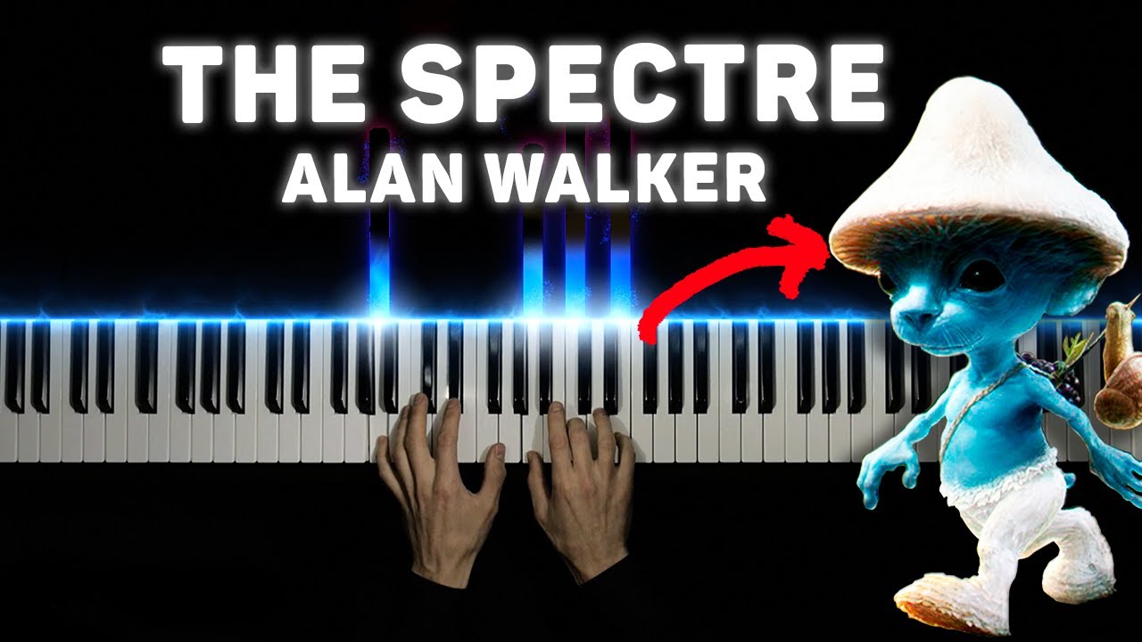 Buena suerte Ilustrar Illinois Alan Walker - The Spectre | Piano cover - YouTube