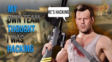 My Own Team Thought I Was HACKING!!