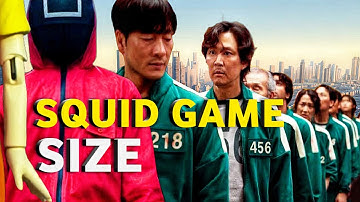 About squid games characters | size comparison