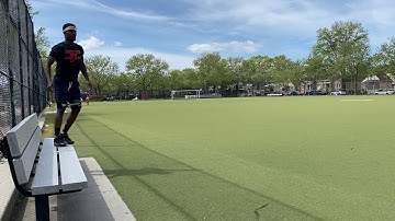 Depth Jump to Lateral Hop to Vertical Jump