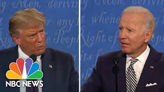 Trump Sidesteps Condemning White Supremacy At Debate | NBC News