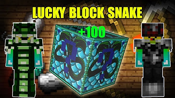 THỬ THÁCH 24H TÌM ĐỒ VIP NHẤT TRONG LUCKY BLOCK SNAKE ** NOOB KHÁM PHÁ LUCKY BLOCK SANKE MAX MAY MẮN