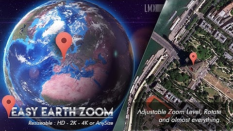 Easy Earth Zoom In | After Effects template