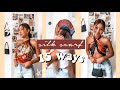 15 WAYS TO STYLE A SILK SCARF || tops + hair + accessories