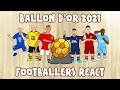 🏆Ballon d'Or 2021 - The Nominations!🏆 Footballers React...