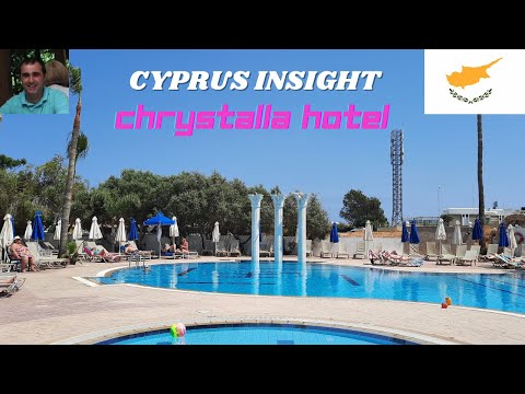 Chrystalla Hotel Protaras Cyprus -  A Tour Around.