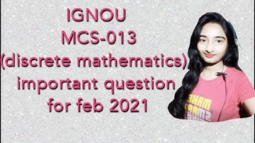 #arpitashilpi  MSC-013 important question block -1  BLOCKWISE IMPORTANT QUESTION