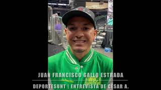 Gallo Estrada, No estoy acabado 🥊🥊 | Gallo Estrada vs Bam Rodriguez