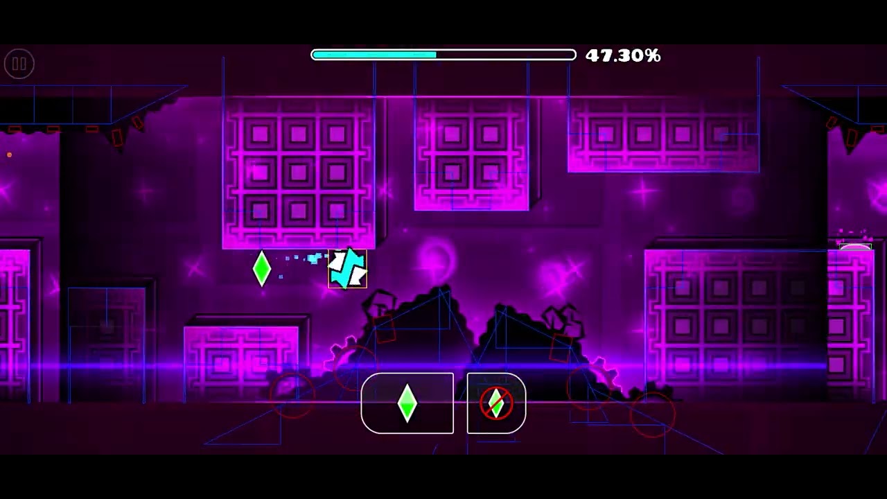 Playing the RECENT TABBB in geometry dash