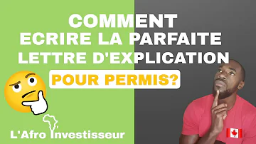 comment rédiger une lettre de réponse à une demande d explication