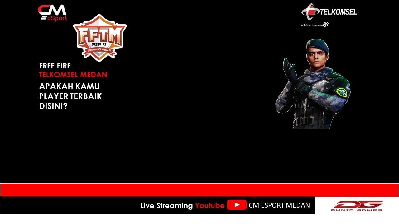 Mini Tournament Free Fire Telkomsel Medan Youtube