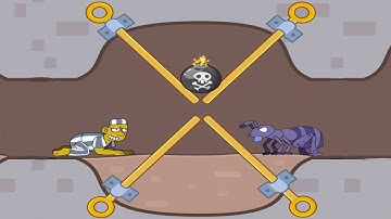 Perfect Level - Prison Escape Pin Puzzle Gameplay All Levels Walkthrough Games Android, Ios