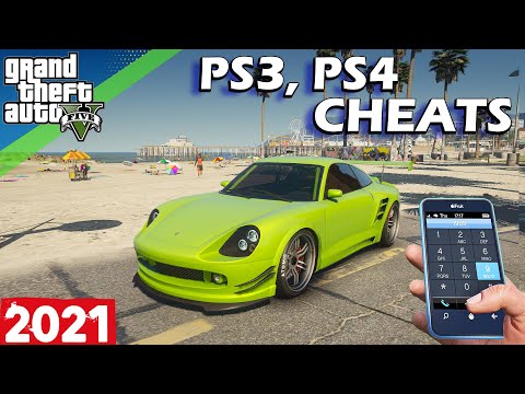 GTA 5 - CHEATS for PS3 and PS4  | 2021