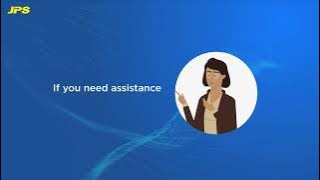 Applying for Service - Opening a JPS Account