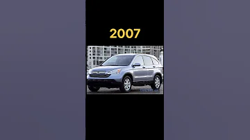 Evolution Of Honda CR V 1995 2023 Carevolution Honda Crv 