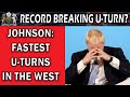 Fastest Boris Johnson U-Turn Yet