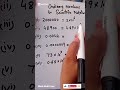 how to convert ordinary numbers |Silent Math Tutor #mathematics