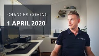 Significant changes to Income Protection coming 1 April 2020