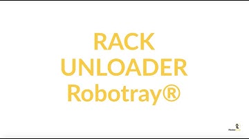 Robotray® RACK UNLOADER