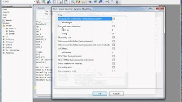 7  Tests in a regression model
