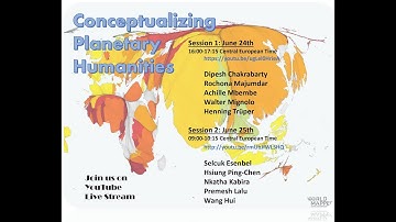 Planetary Humanities I (D. Chakrabarty, R. Majumdar, A. Mbembe, W. Mignolo, H. Trüper)