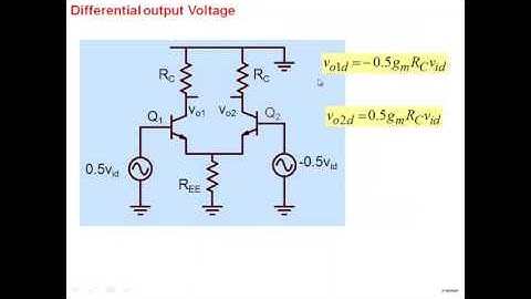 differential amplifier part 2