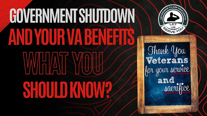 GOVERNMENT SHUTDOWN! What Happens To Your VA Benefits and What You Need To Know!