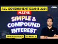 Simple and Compound Interest | Maths | All Government Exams 2024 | Class 6 | Maths by Robin Sharma