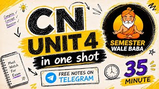 CN ( computer network ) unit 4 in one shot #oneshot #aktu #cn 