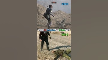 These CQC Animations Are 10 Years Apart #metalgearsolid #metalgearsolid3remake #mgs3